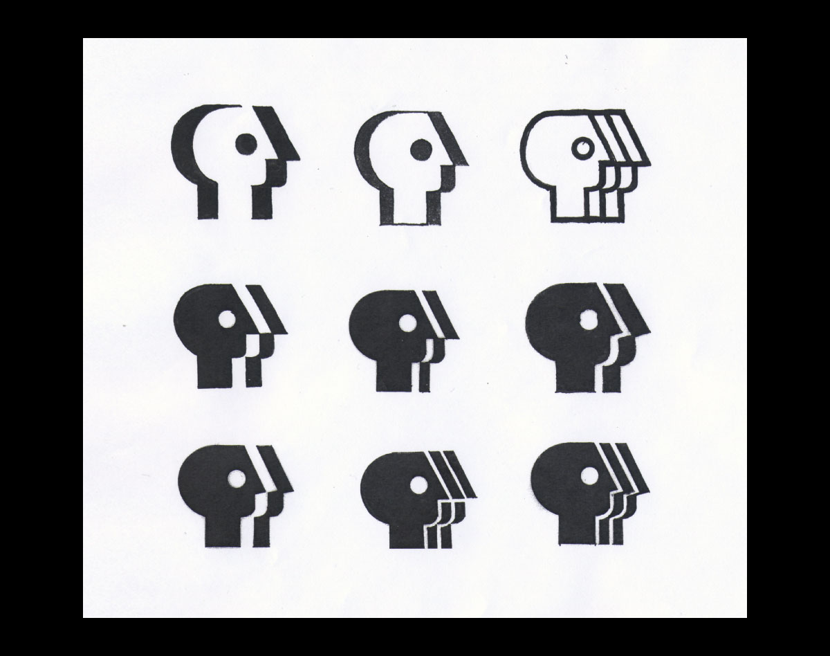 PBS logo sketch