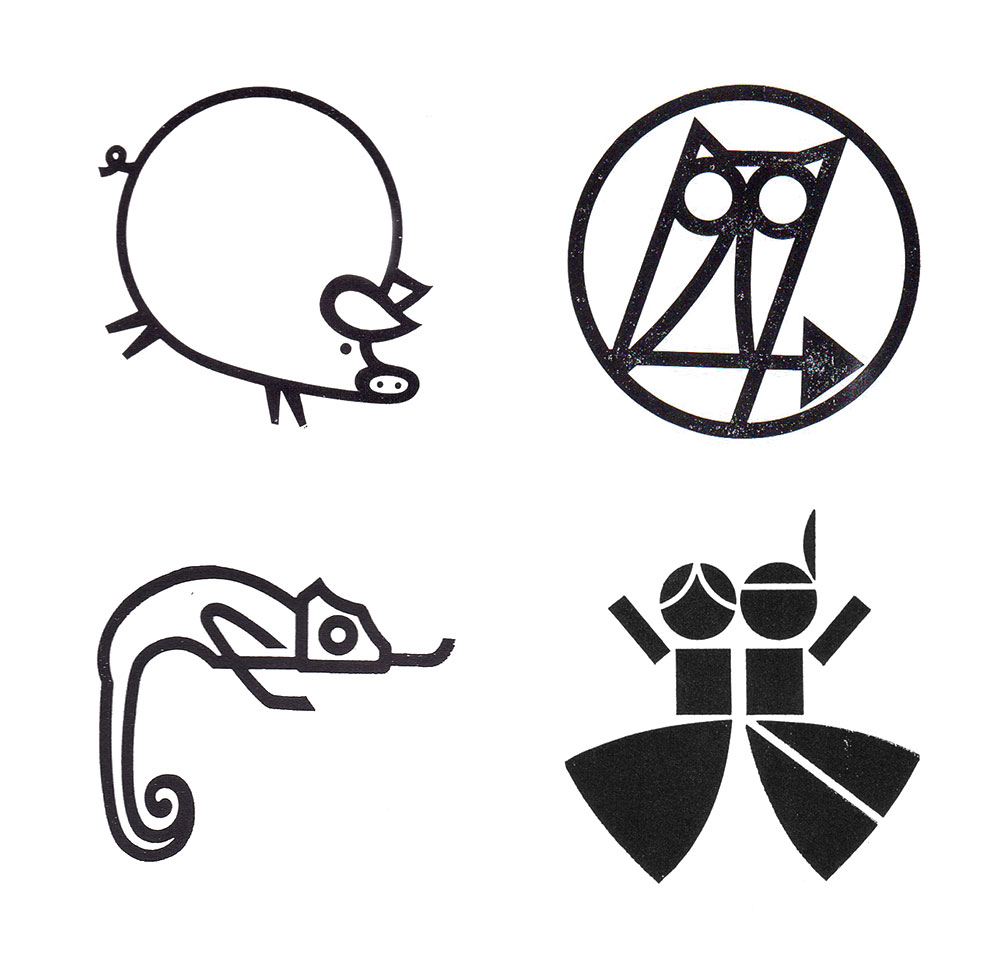 Vintage French trademarks