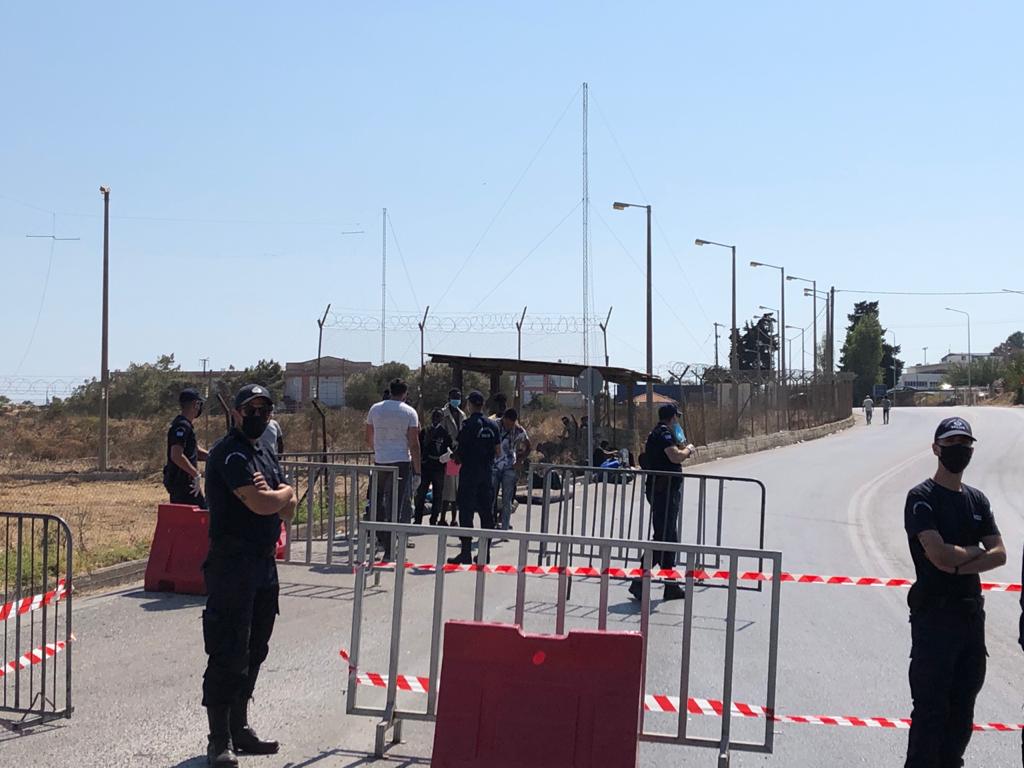 Police Lesbos
