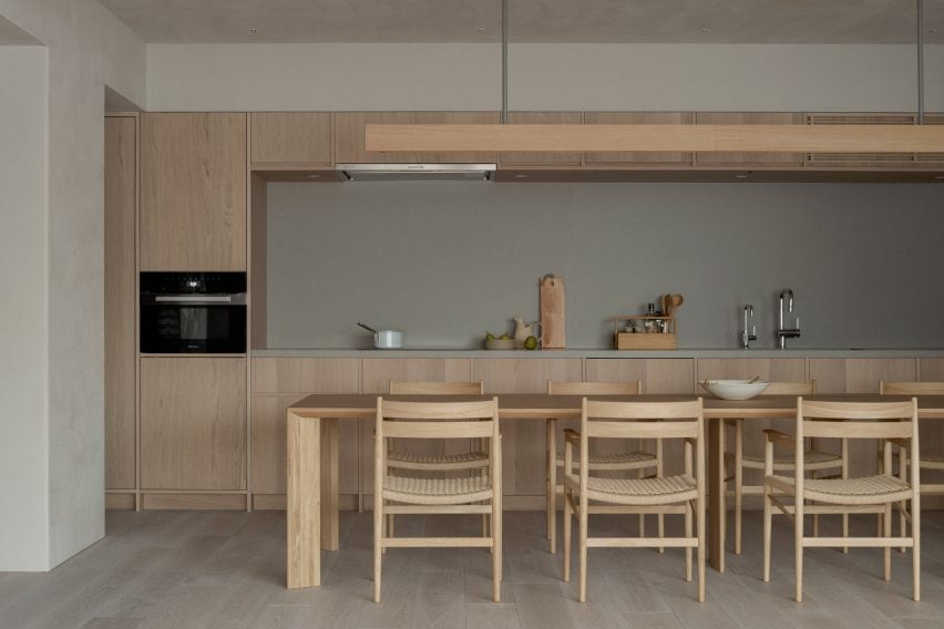 Kitchen by Karimoku for Tokyo flat