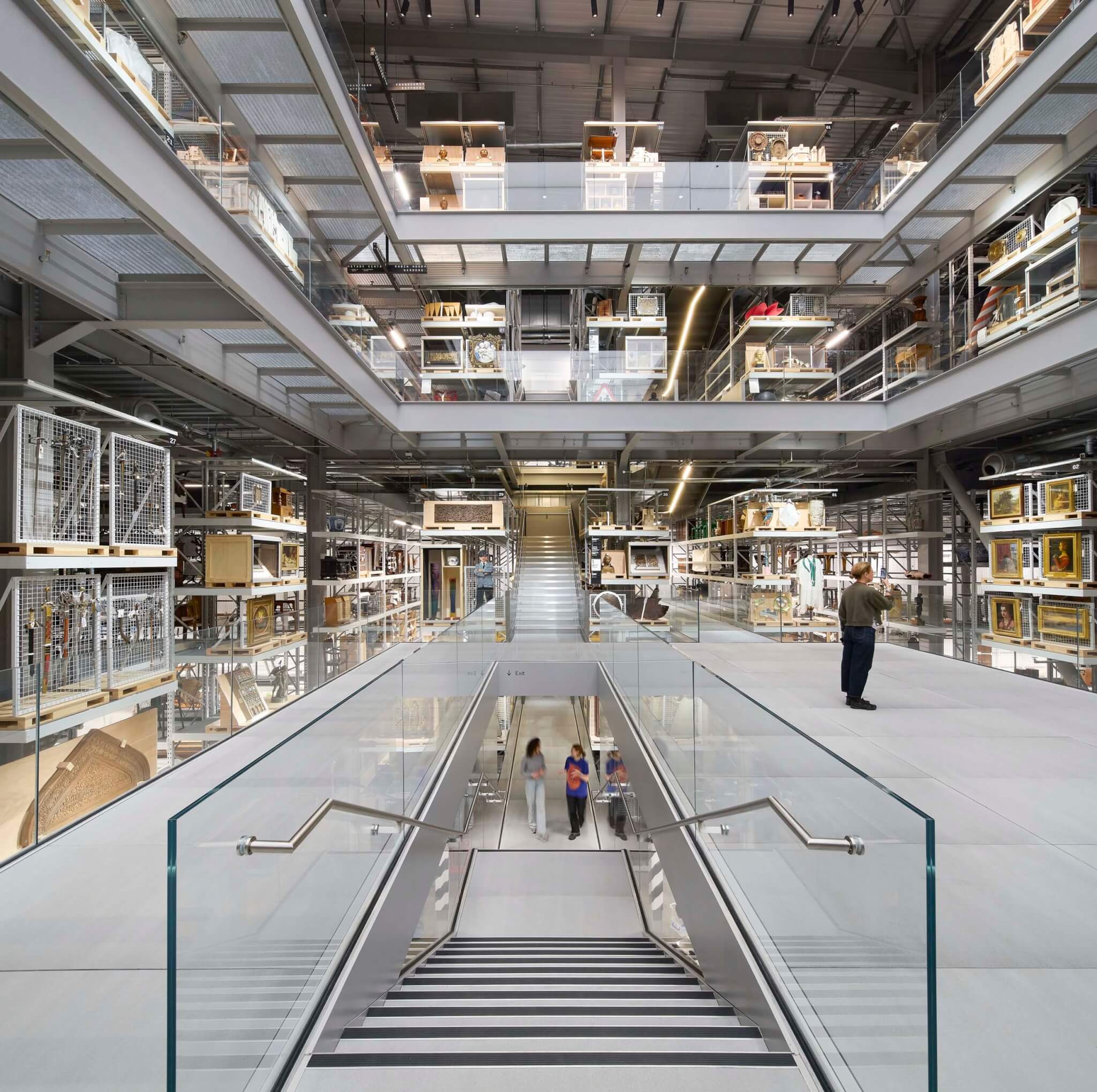 interior of V&A East Storehouse