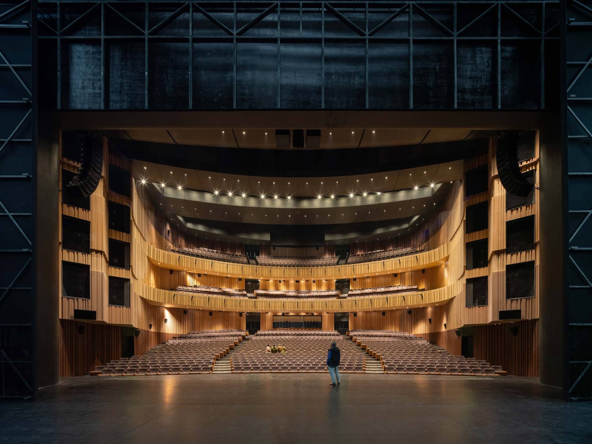 1,600-seat auditorium interior