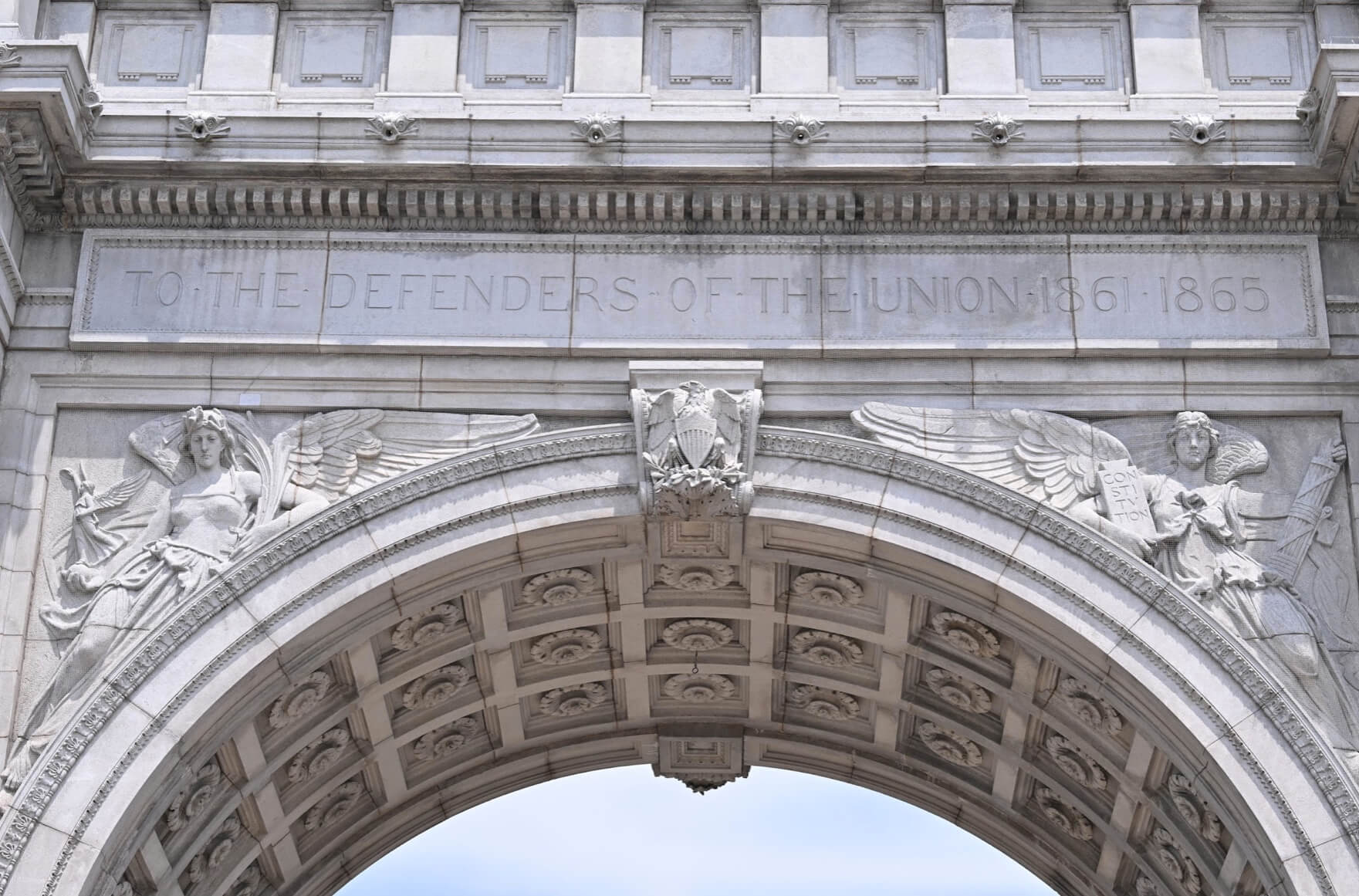 new stone was sourced for the arch