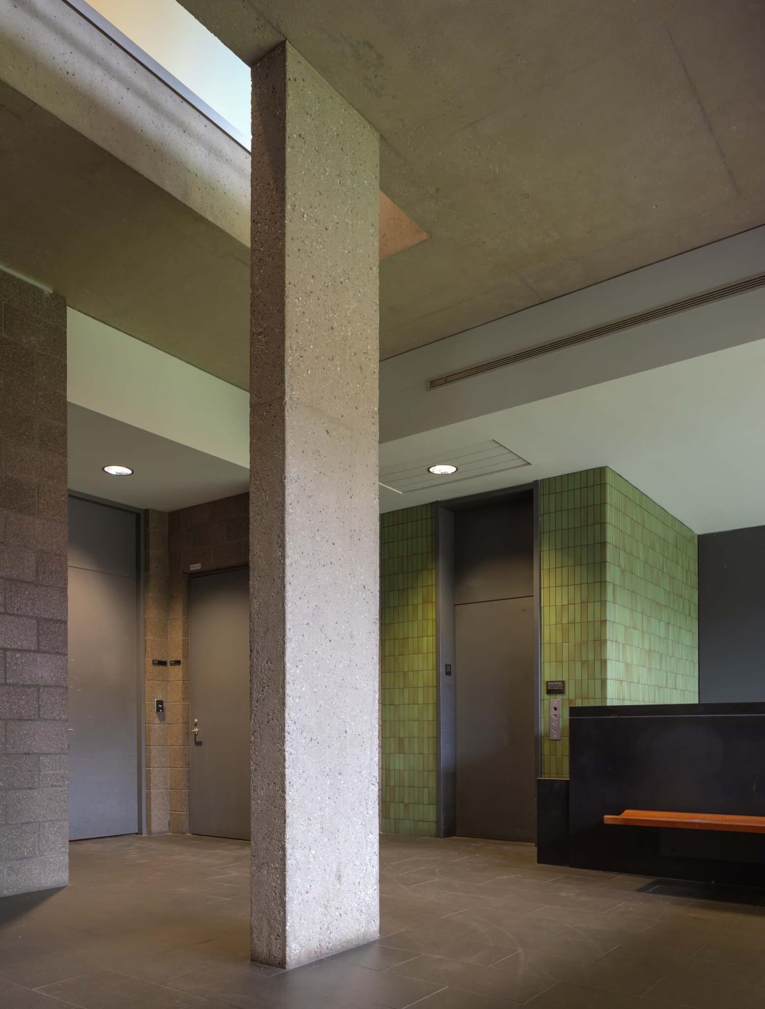 interior of mattin center