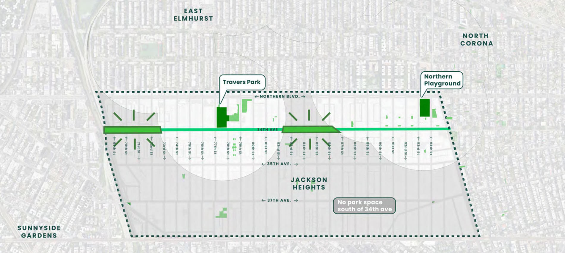 map of paseo park