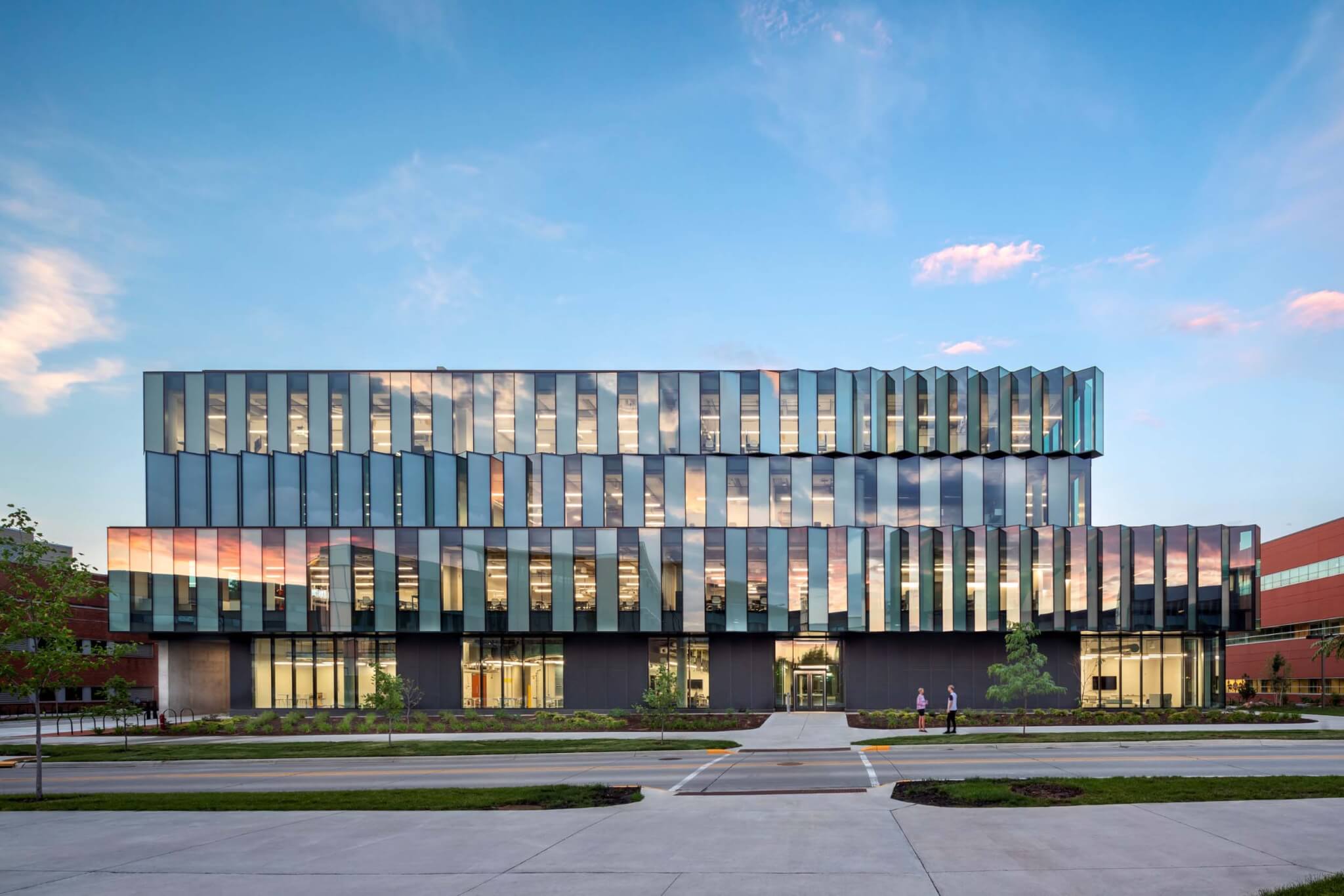 student innovation center facade