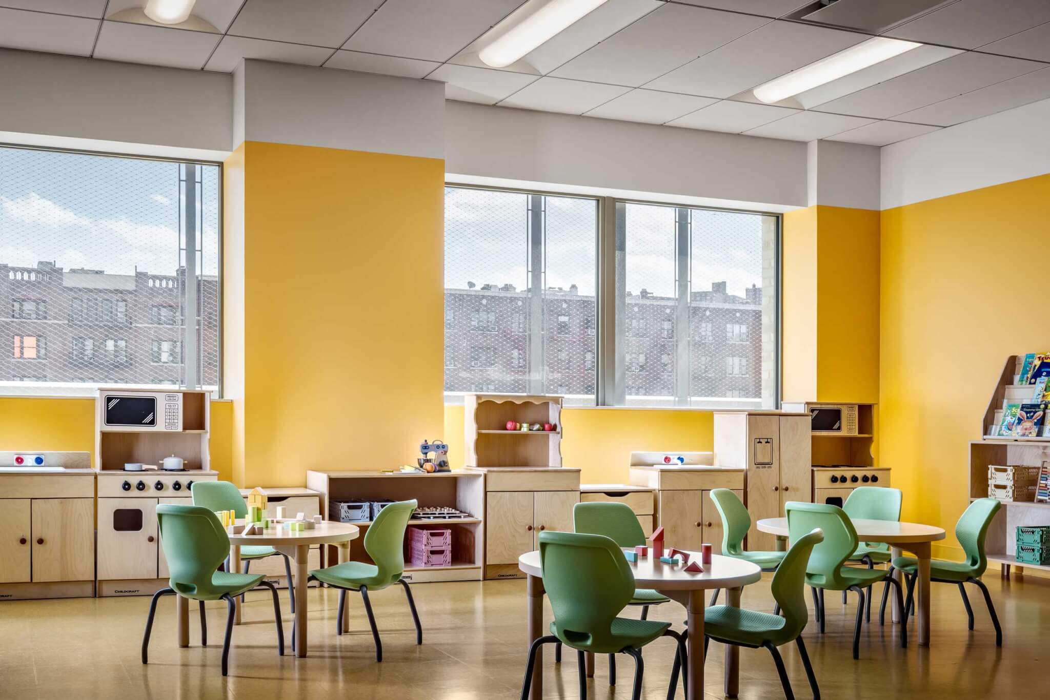interior of Inwood Public Library