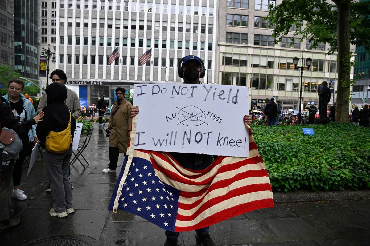 NO KINGS DAY: Tens of thousands hit NYC streets to protest Trump, autocracy and deportations 12