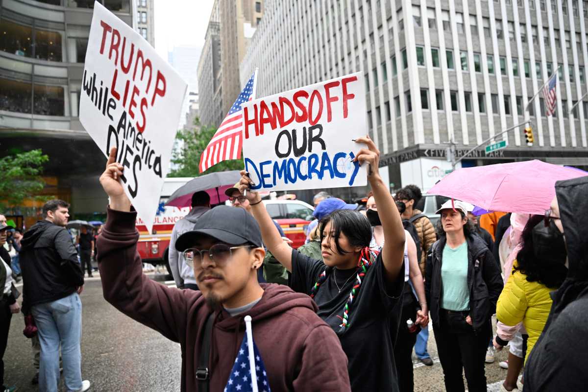 NO KINGS DAY: Tens of thousands hit NYC streets to protest Trump, autocracy and deportations 9