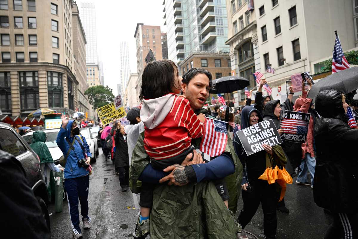 NO KINGS DAY: Tens of thousands hit NYC streets to protest Trump, autocracy and deportations 8