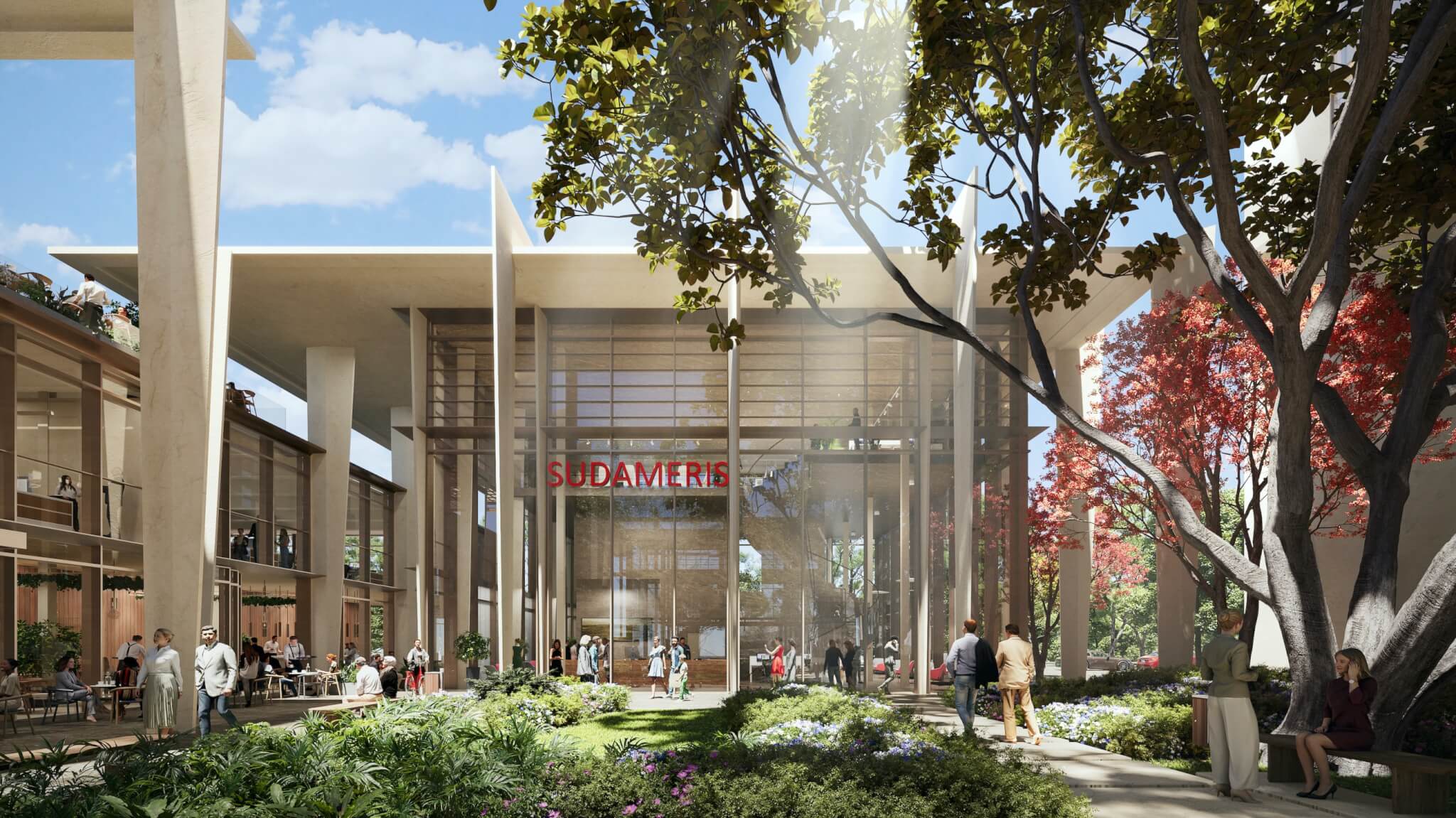Rendering of Sudameris Plaza