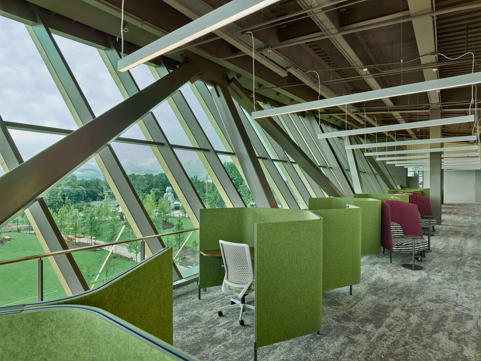 study spaces at Alice L. Walton Medical School