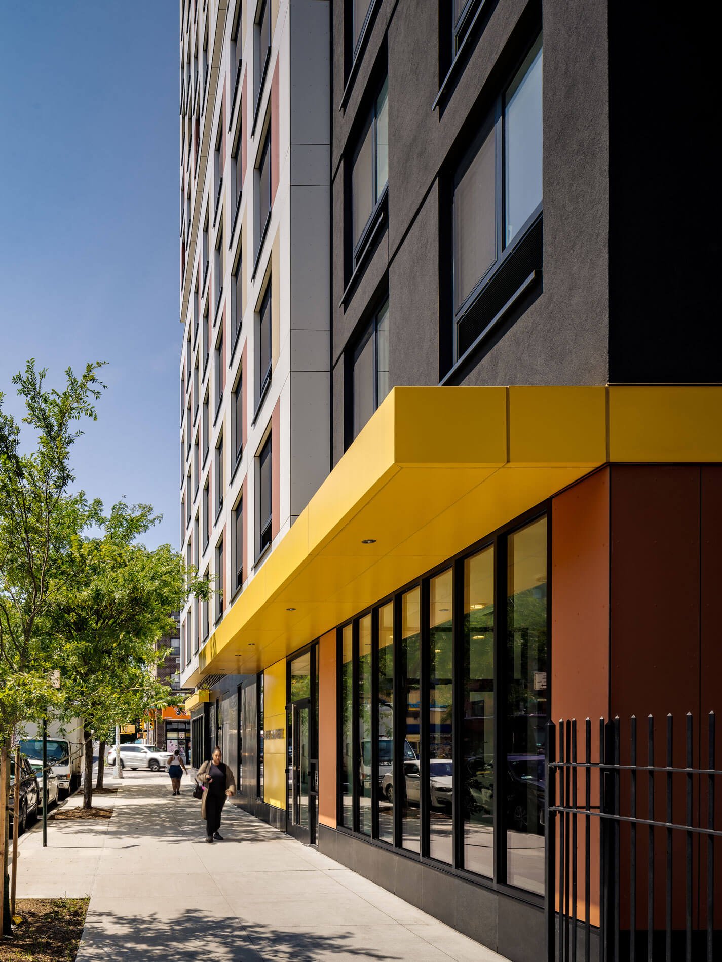 ground level view of betances family apartments