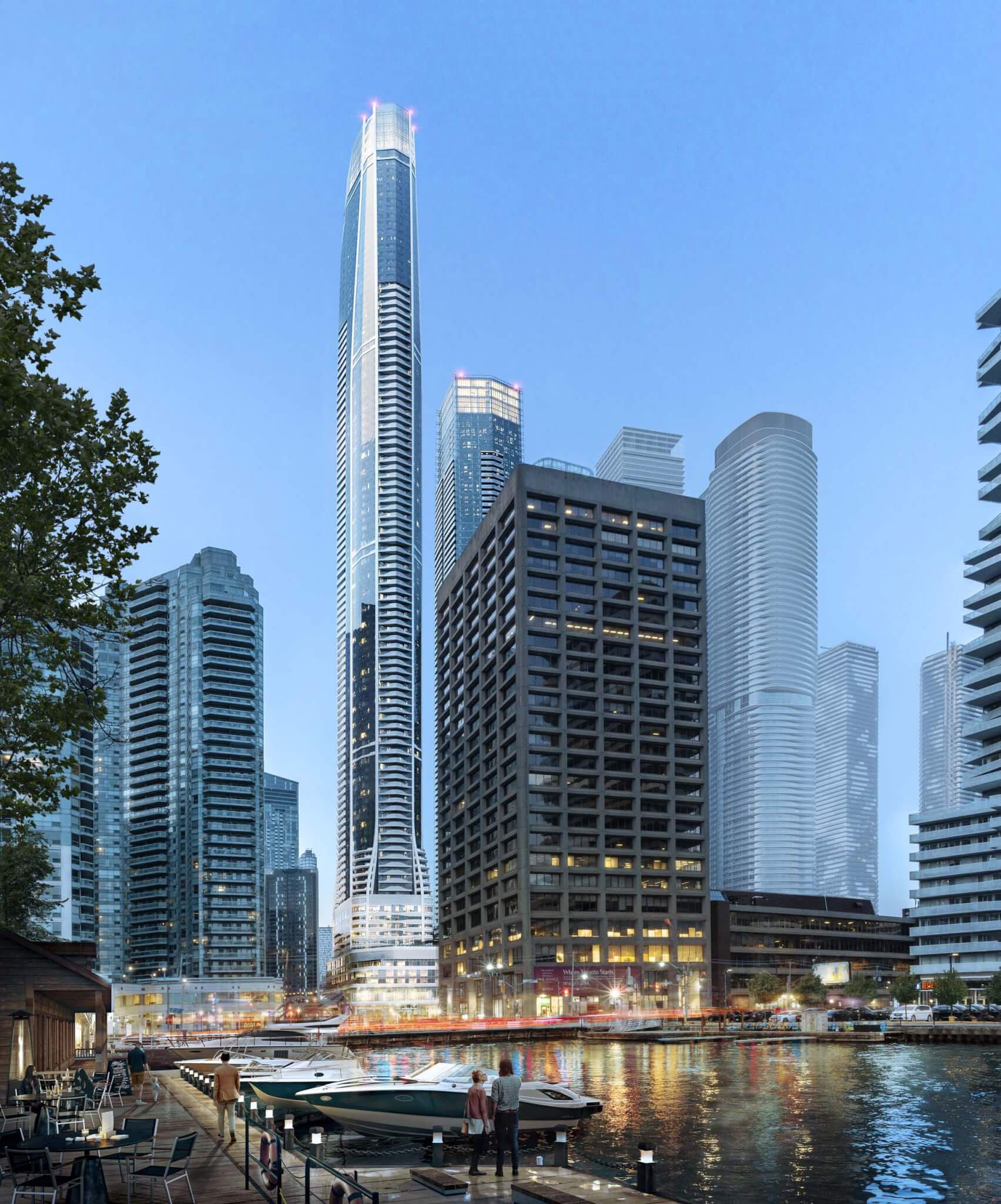 rendering of skytower