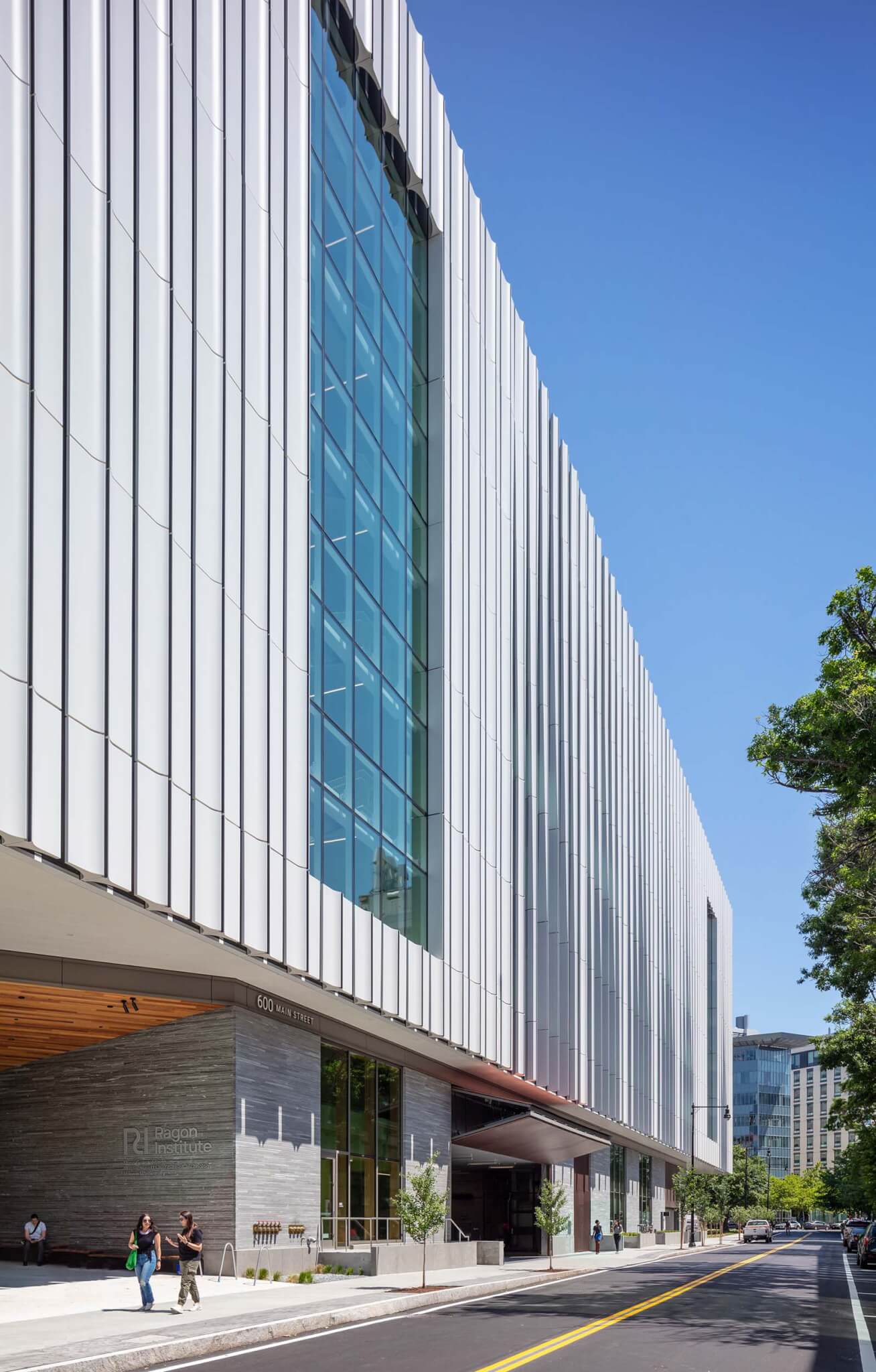 Ragon Institute by Payette viewed from the street