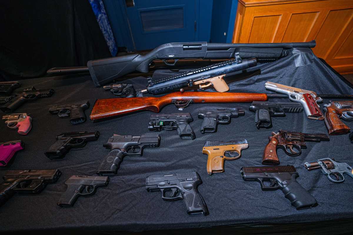 Guns be gone! NYPD, mayor tout more than 3,000 firearms seized citywide, but warn of 3D technology 3