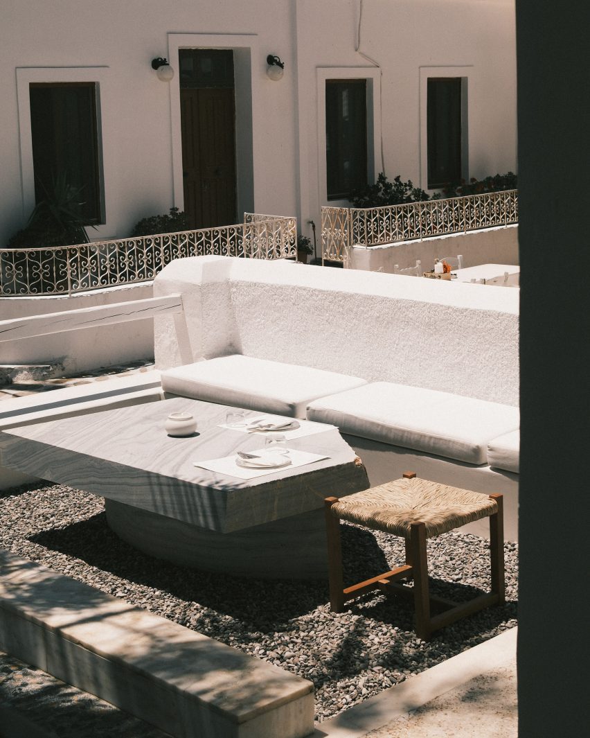 10AM Apotheke in Antiparos, Greece designed by Studio Andrew Trotter and Eva Papadaki