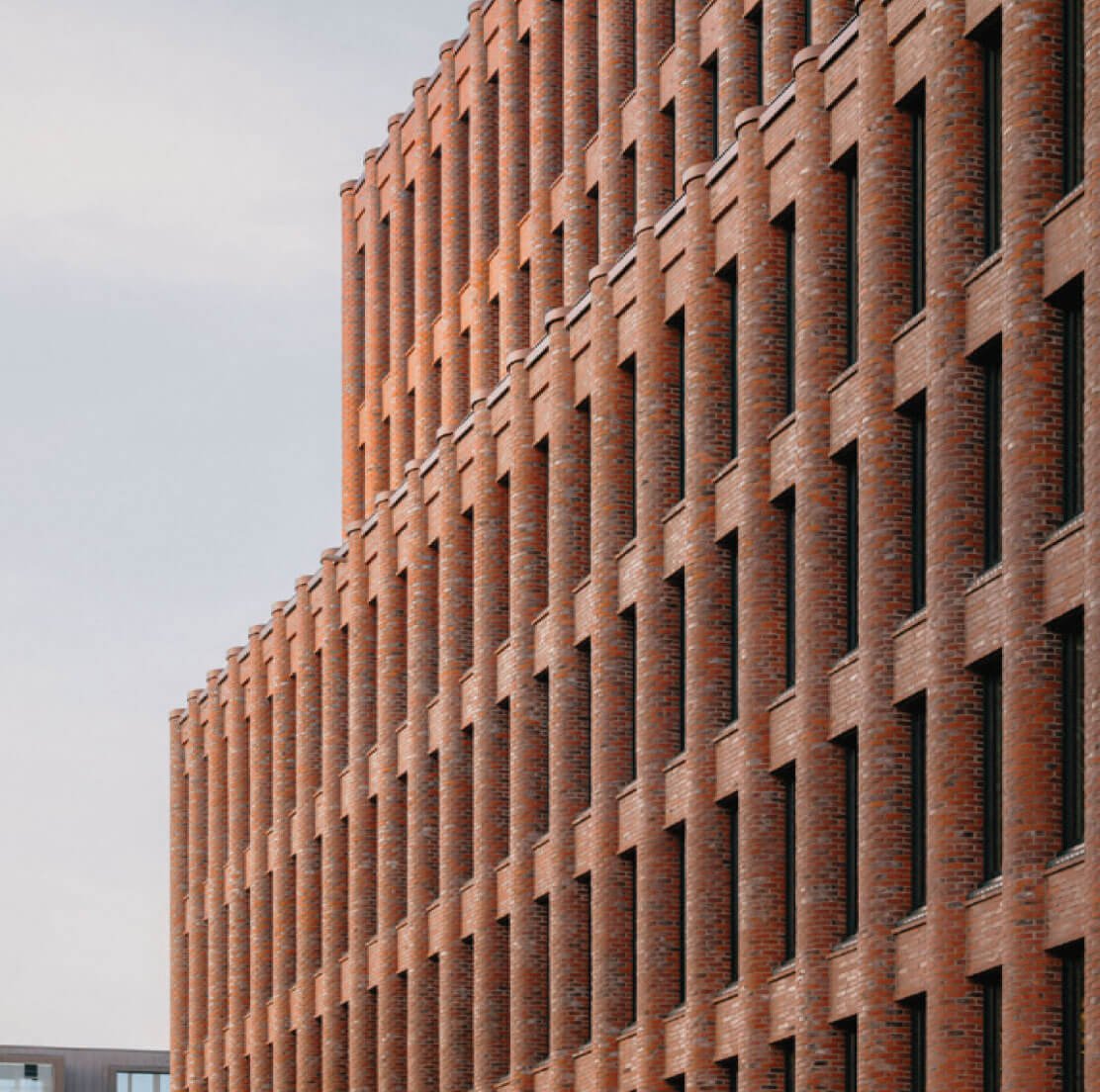 view of handmade brick