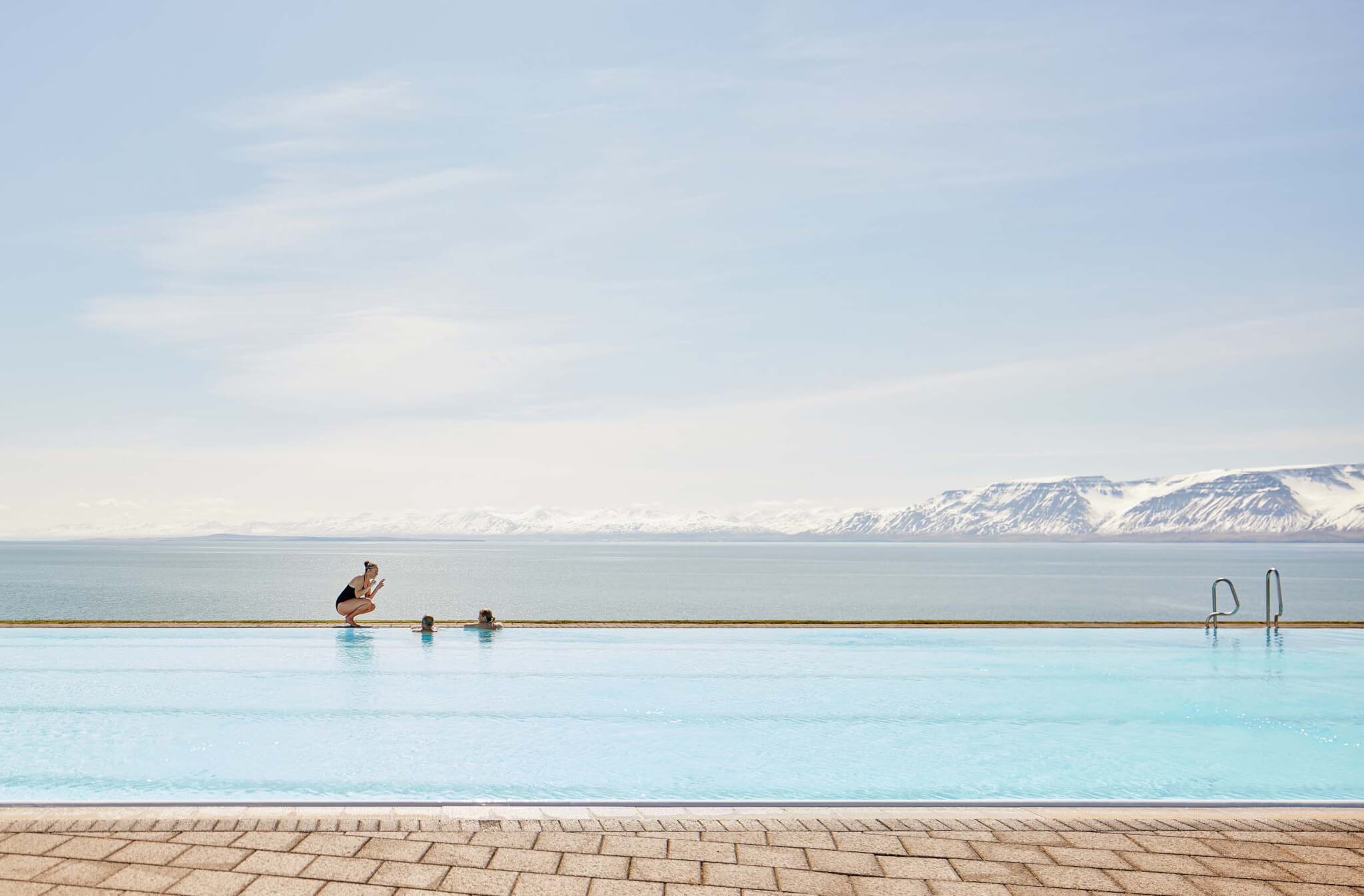 Hofsós Geothermal Pool infinity edge pool