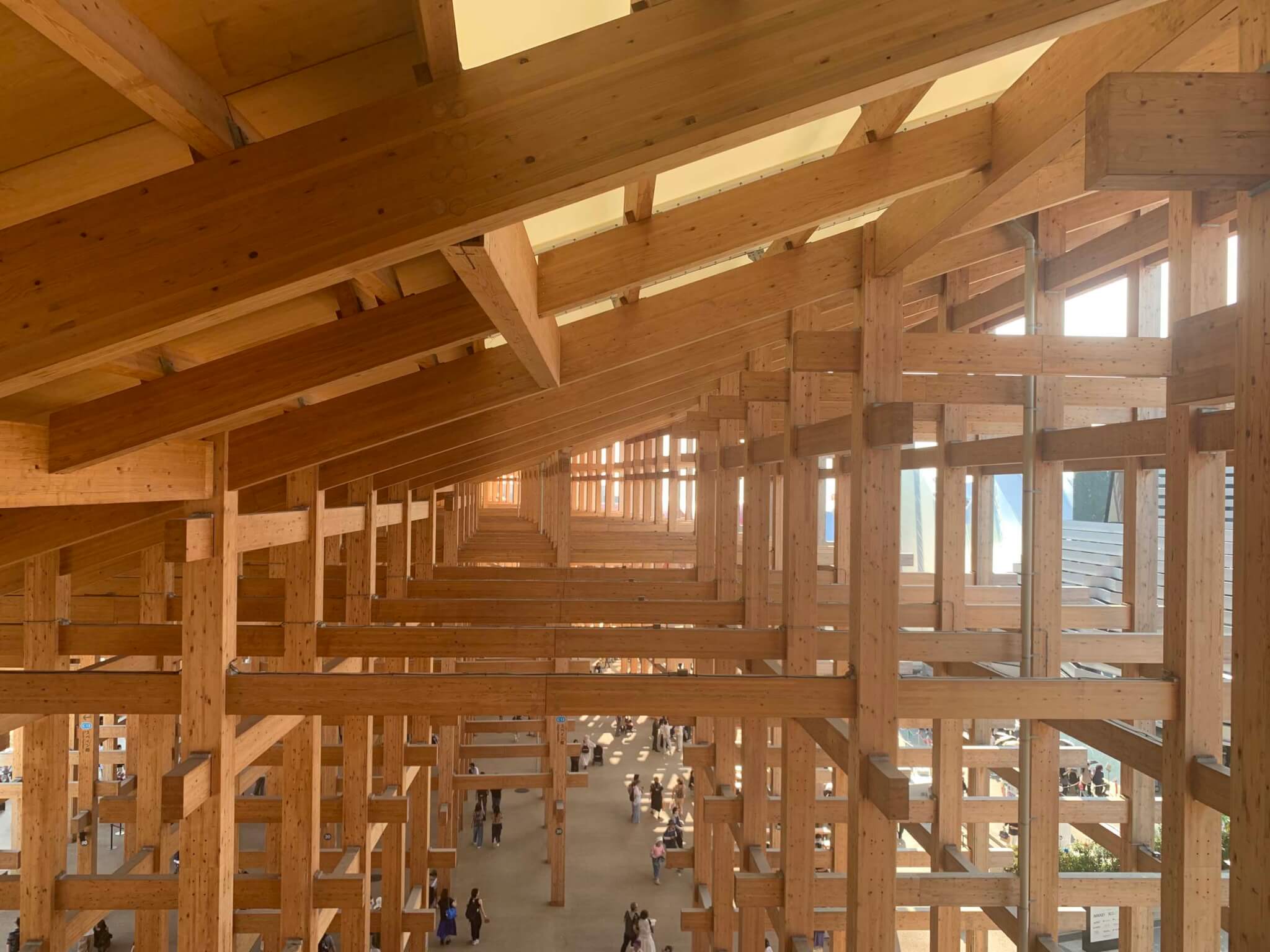 timber construction of the grand ring