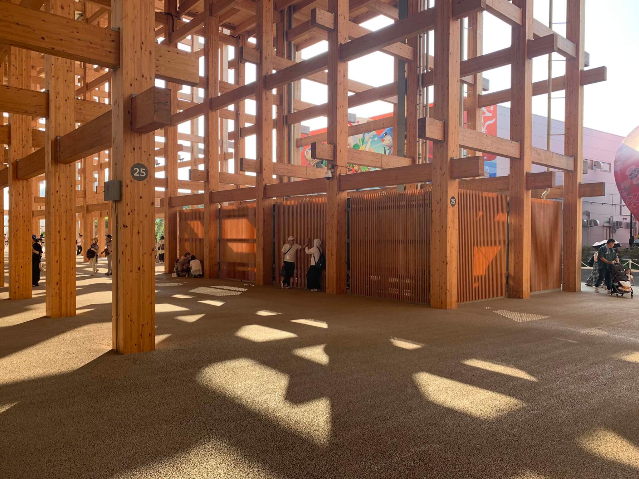 timber construction of the grand ring