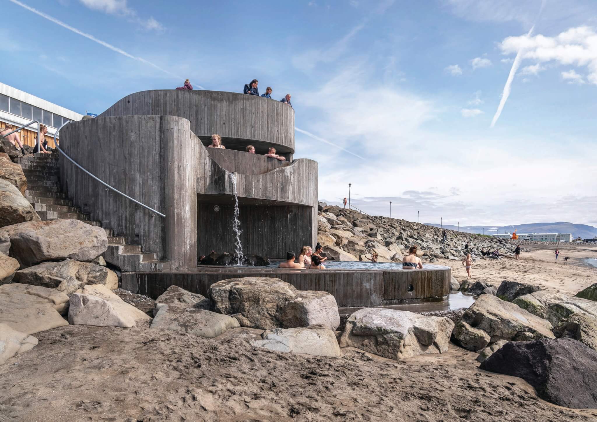 Guðlaug Baths structure