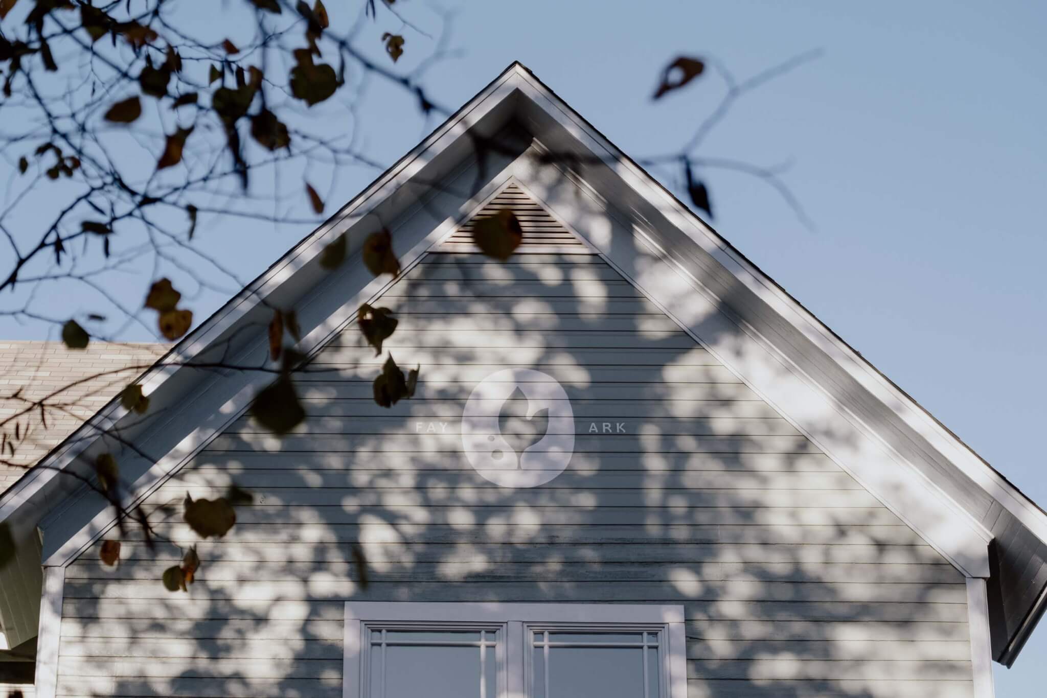 Stonebreaker icon was hand-painted onto the gable