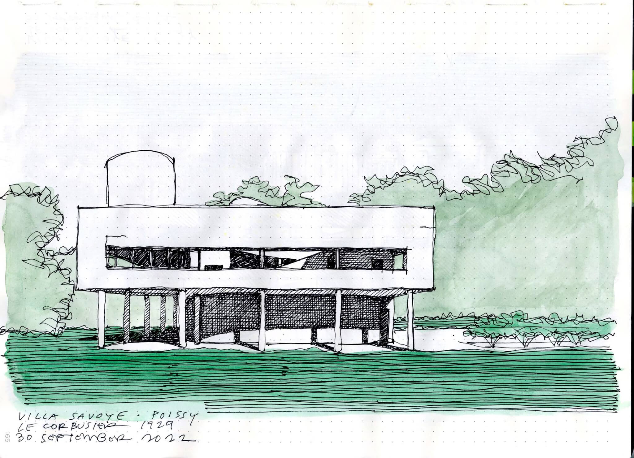 Villa Savoye by Le Corbusier