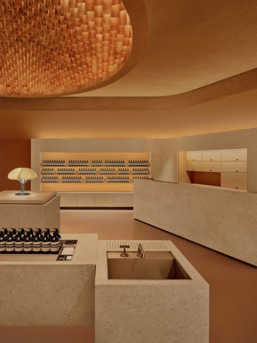 Aesop Hainan store interiors
