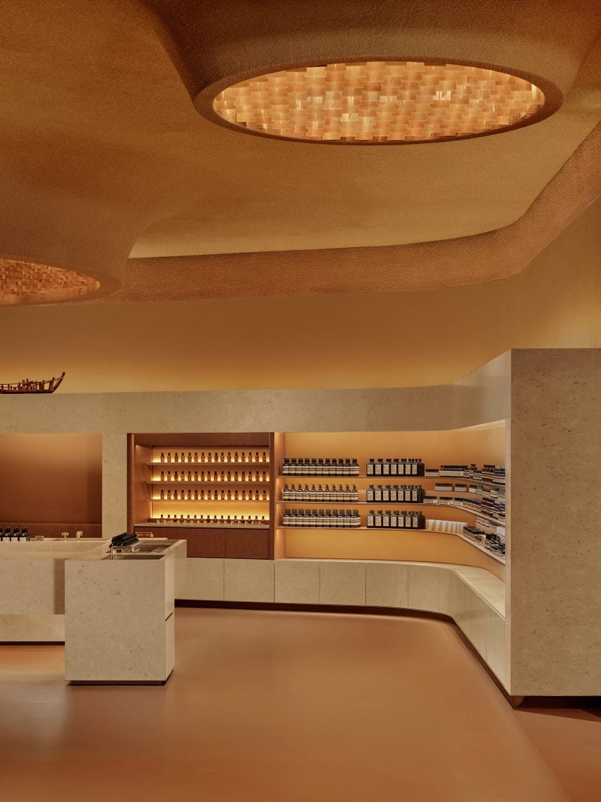 Aesop Hainan store interiors