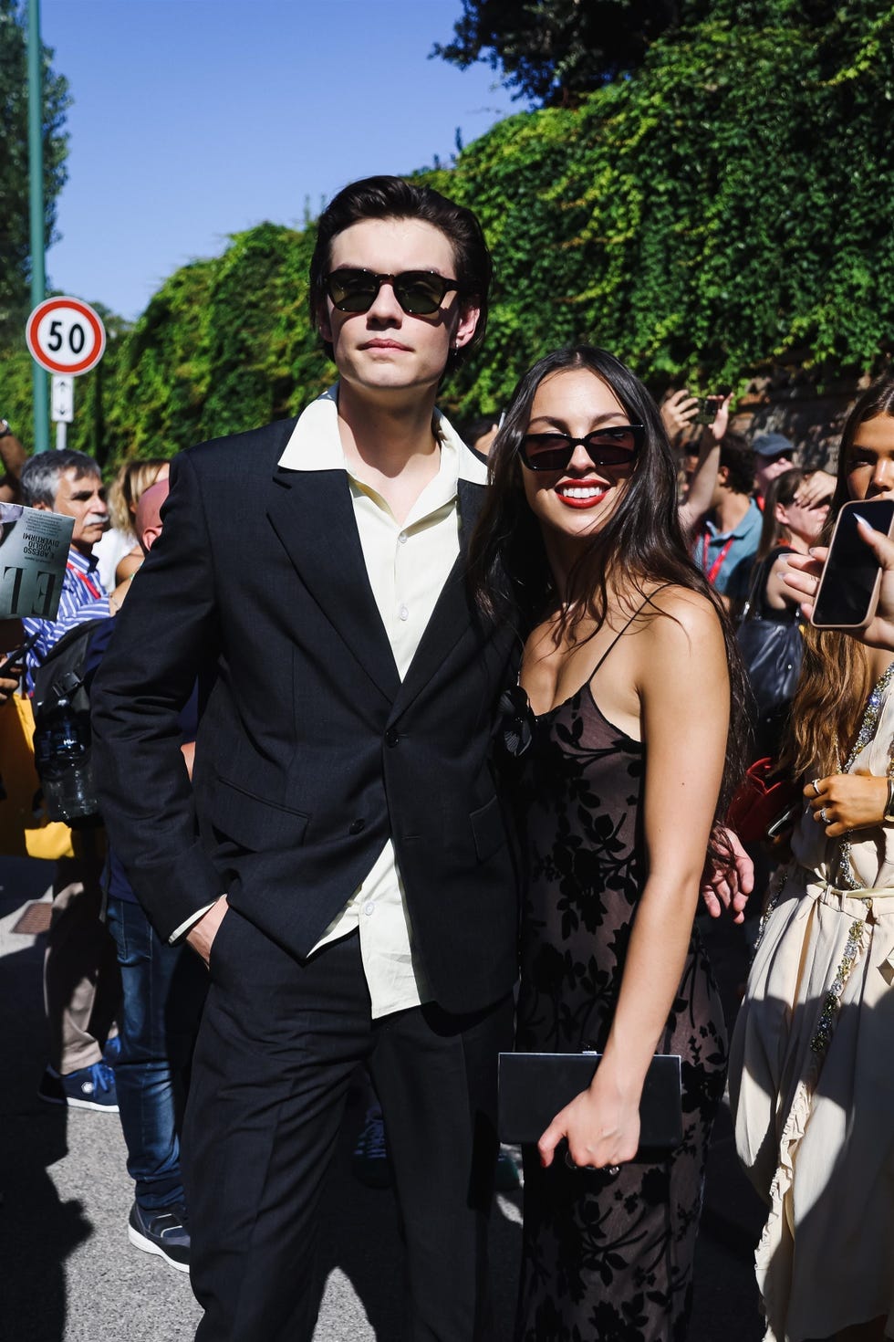 louis partridge, olivia rodrigo