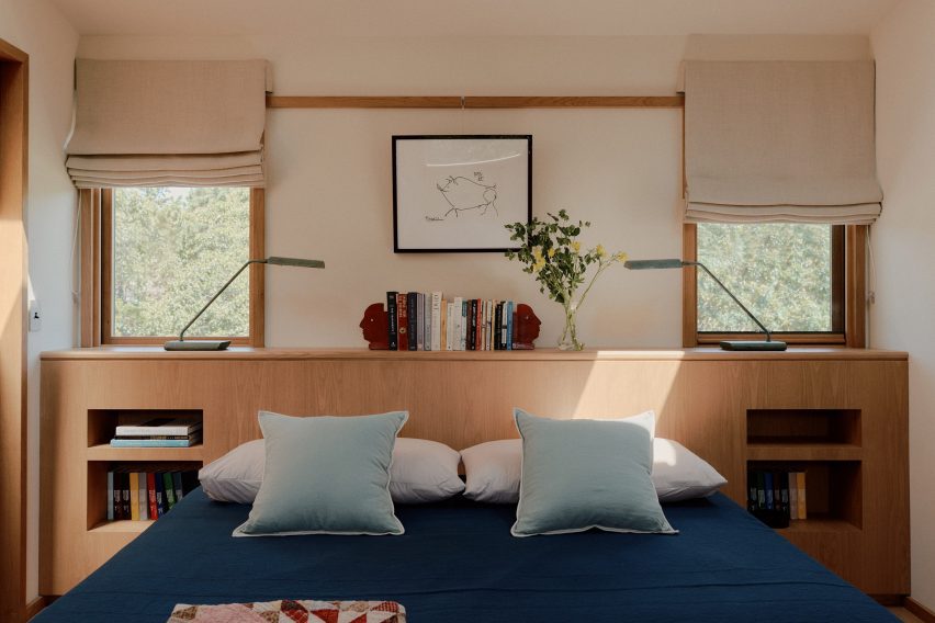 Bedroom in US beach house