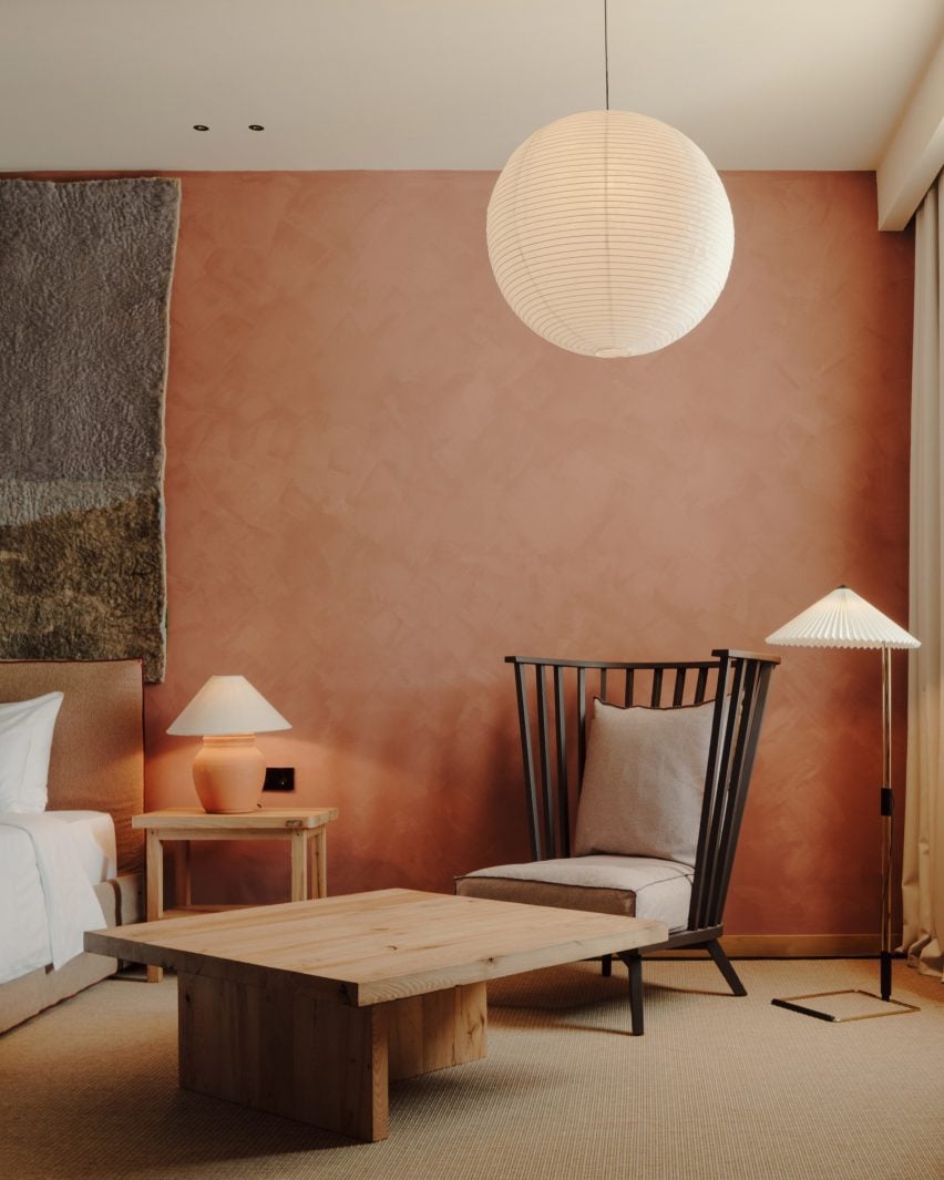 Seating area in Kakheti hotel