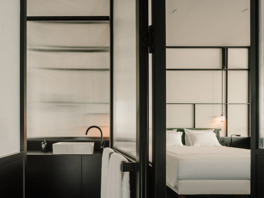 Guest room in hotel in Tbilisi by Neri&Hu
