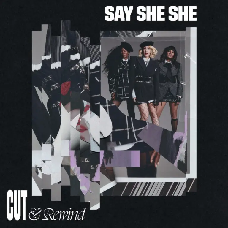 Say She She Cut & Rewind Album cover art