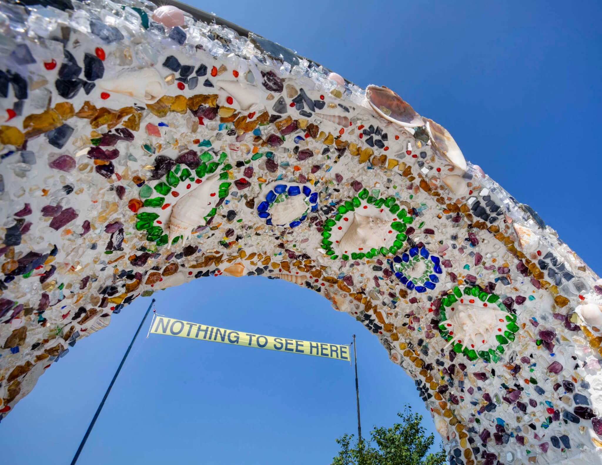 arch part of madonna installation