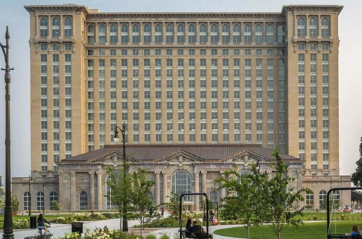 Michigan Central Station, a development project in Detroit 