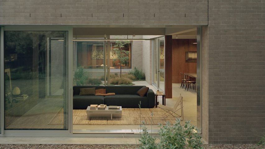 Interiors of Naples Street House