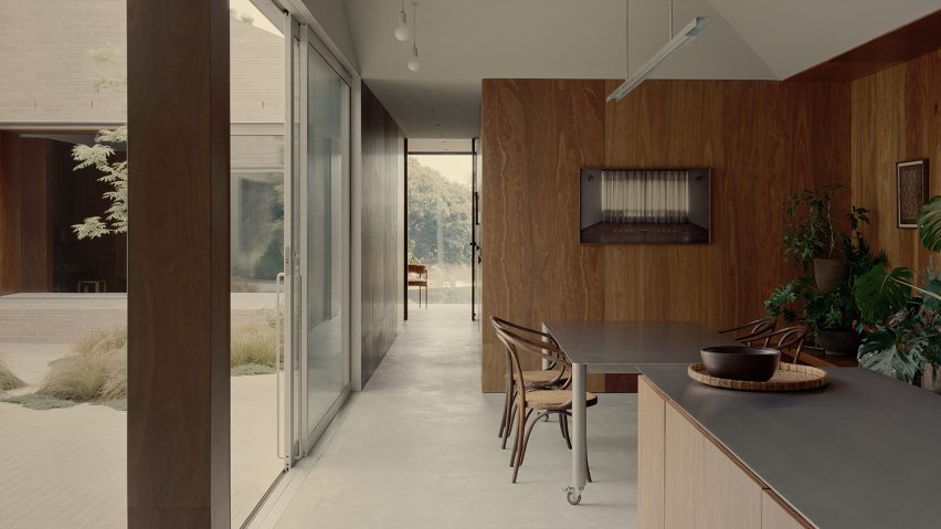 Interiors of the house designed by Edition Office