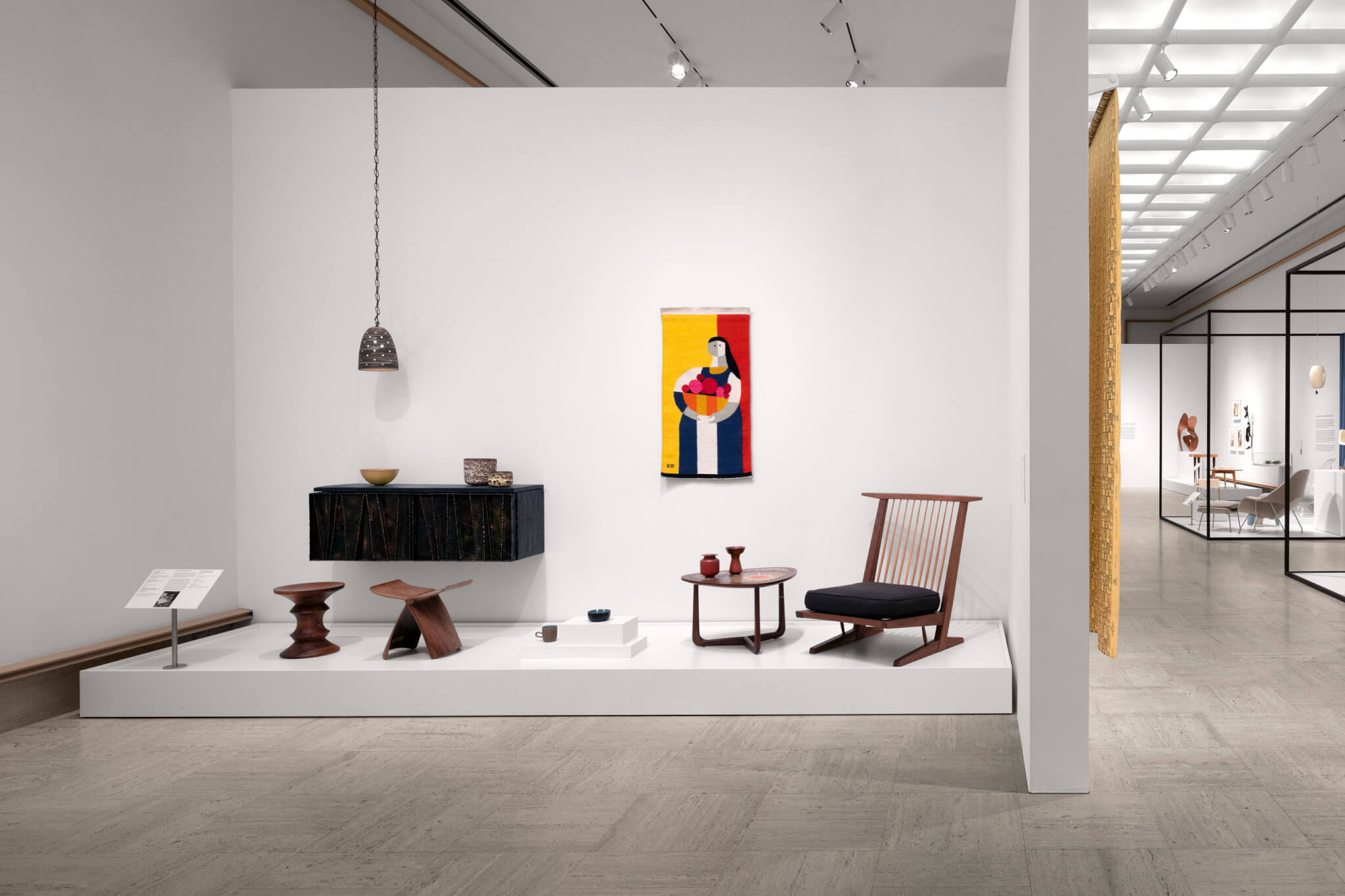 George Nakashima's Conoid Cushion Chair