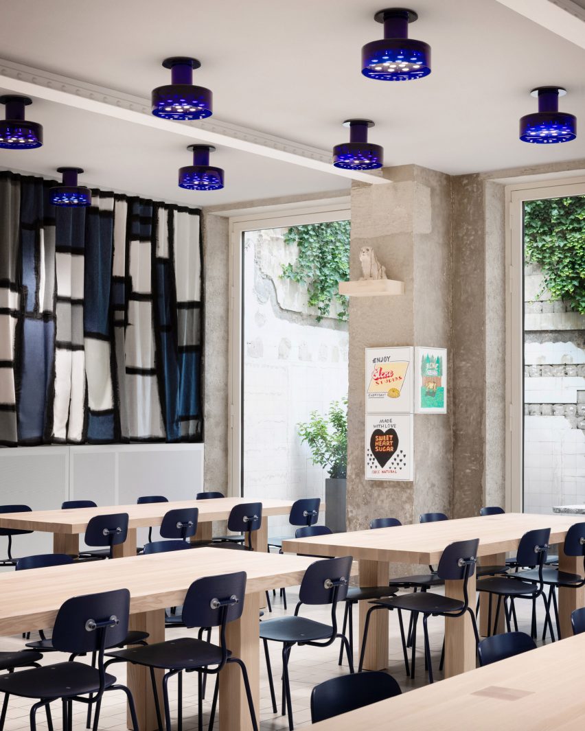 Canteen in Acne Studios headquarters