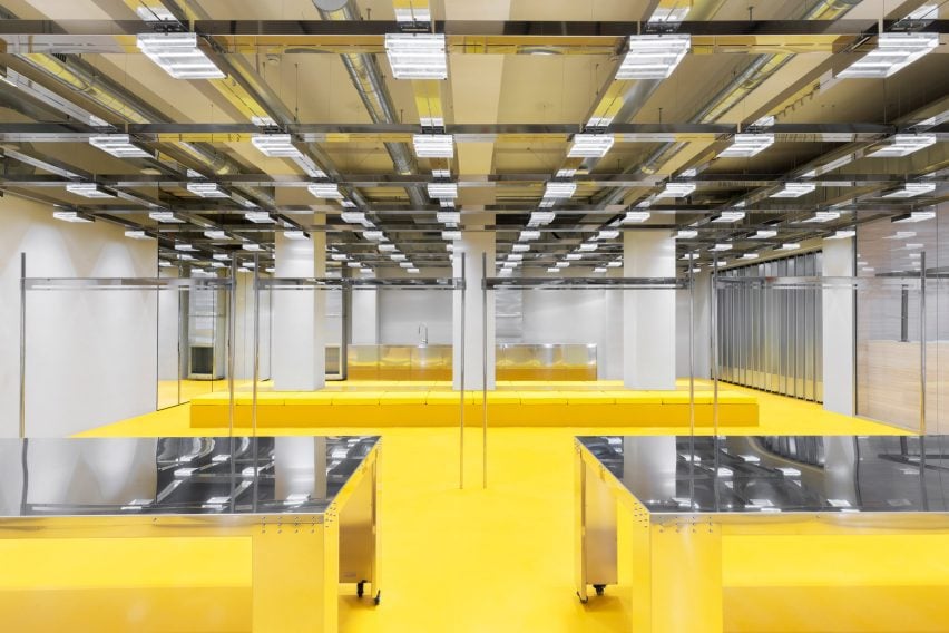 Large event space in Miss Sixty Milan