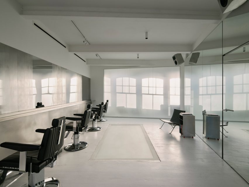 Second floor room at Salt Salon