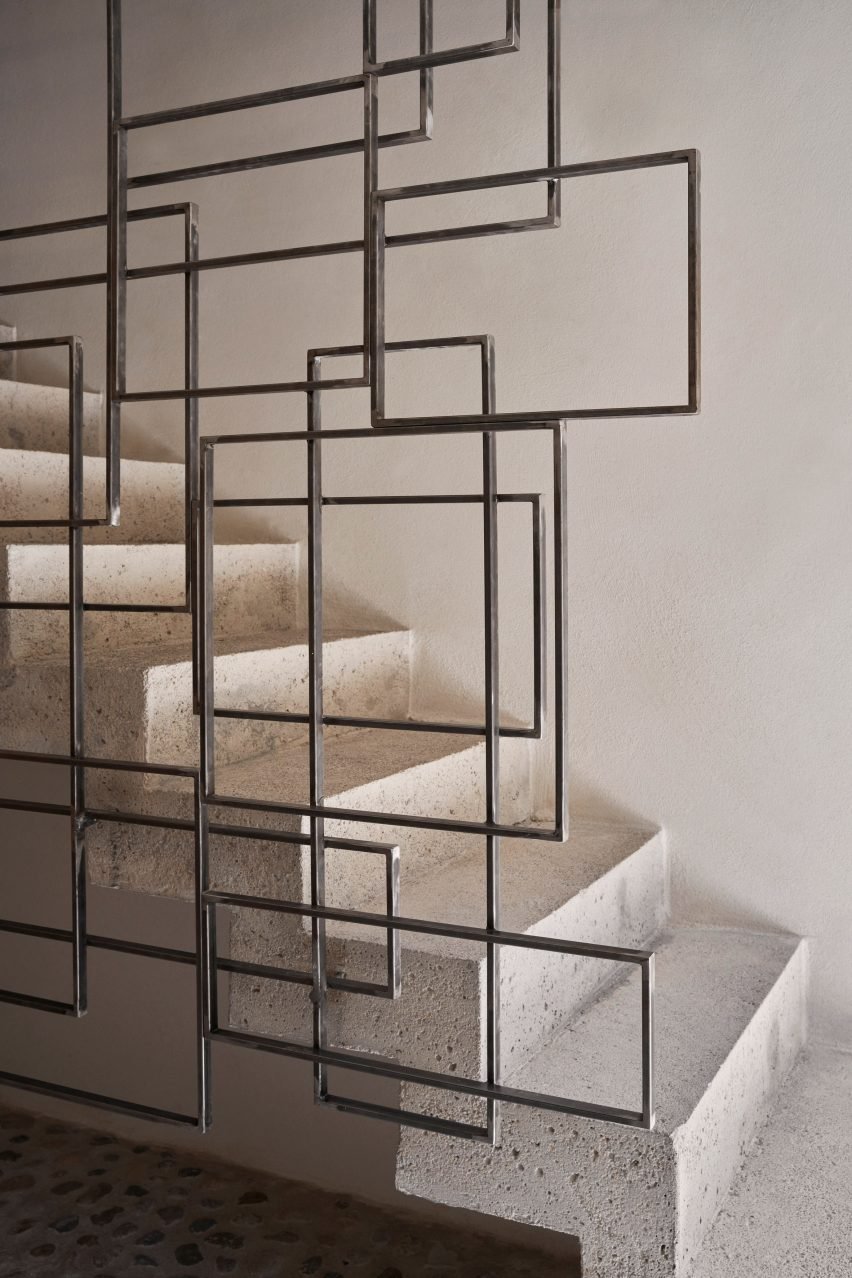 Staircase in Vipp Townhouse in Lagrasse