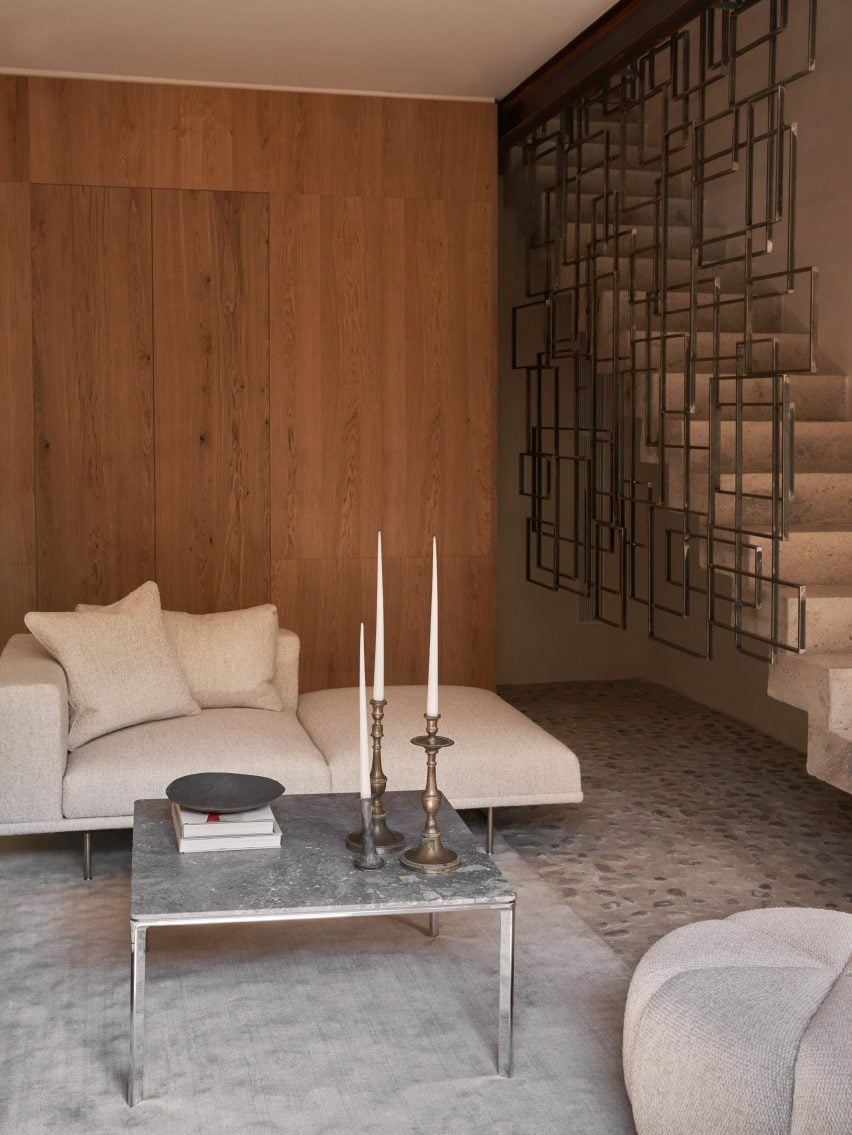 Living room in Vipp Townhouse in Lagrasse