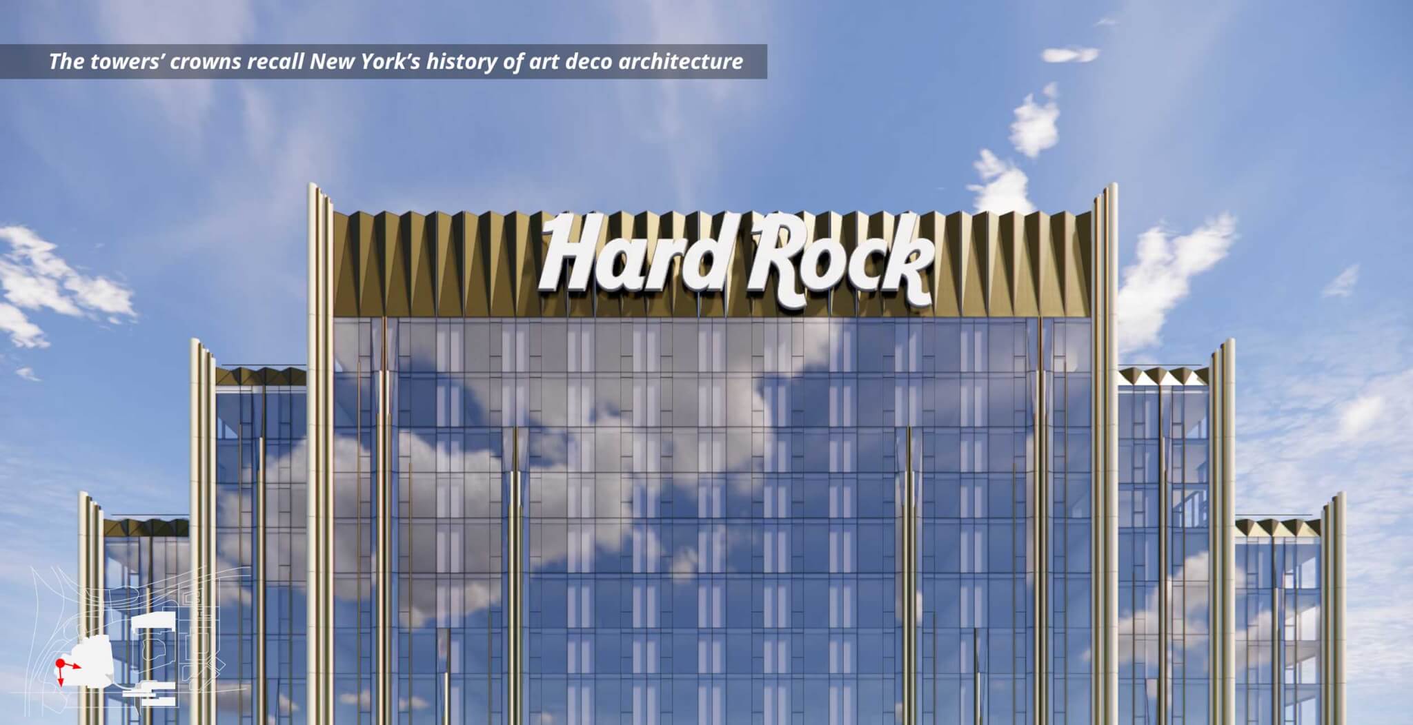 top of hard rock resort tower