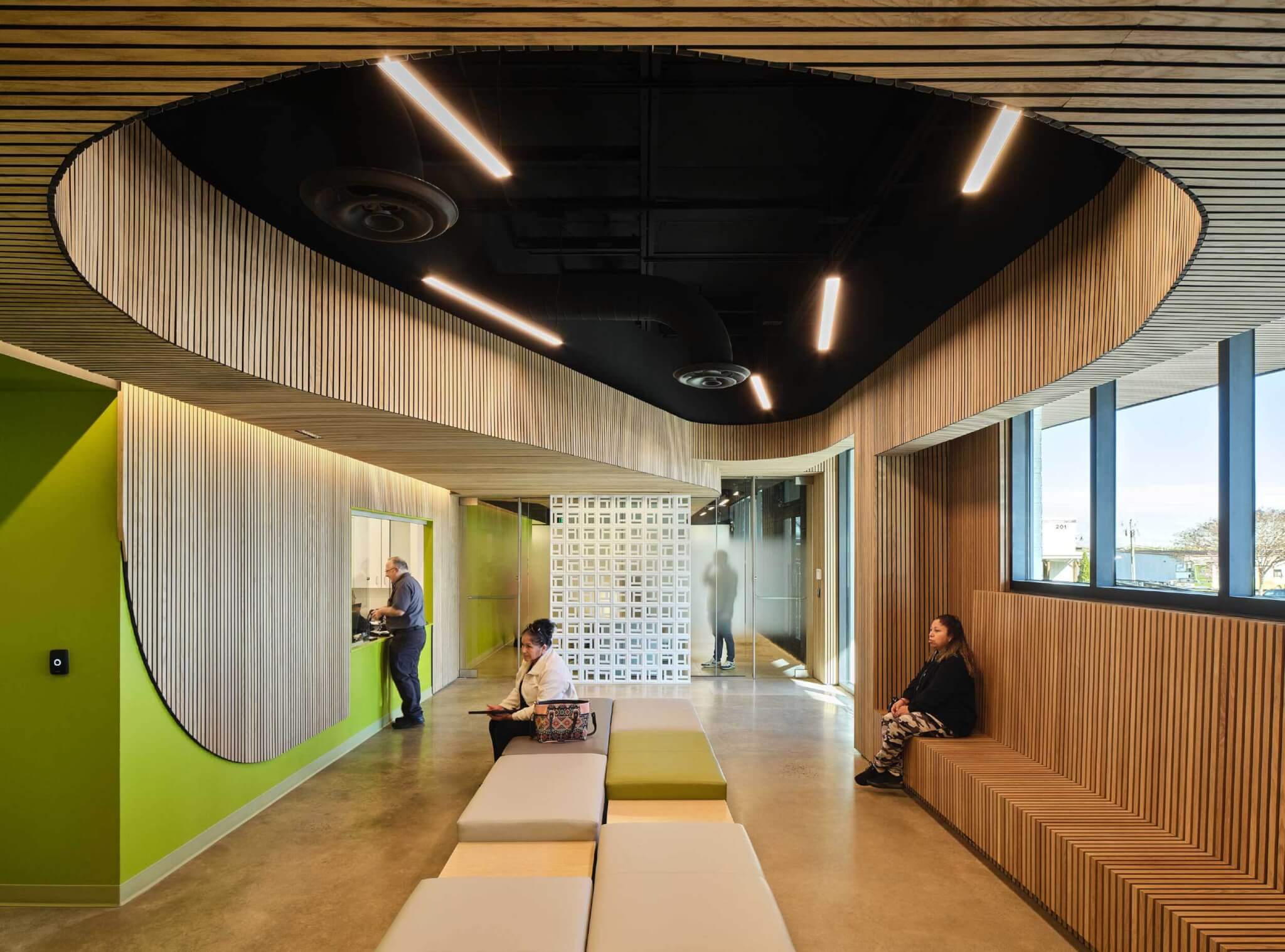 Interior of healthcare clinic