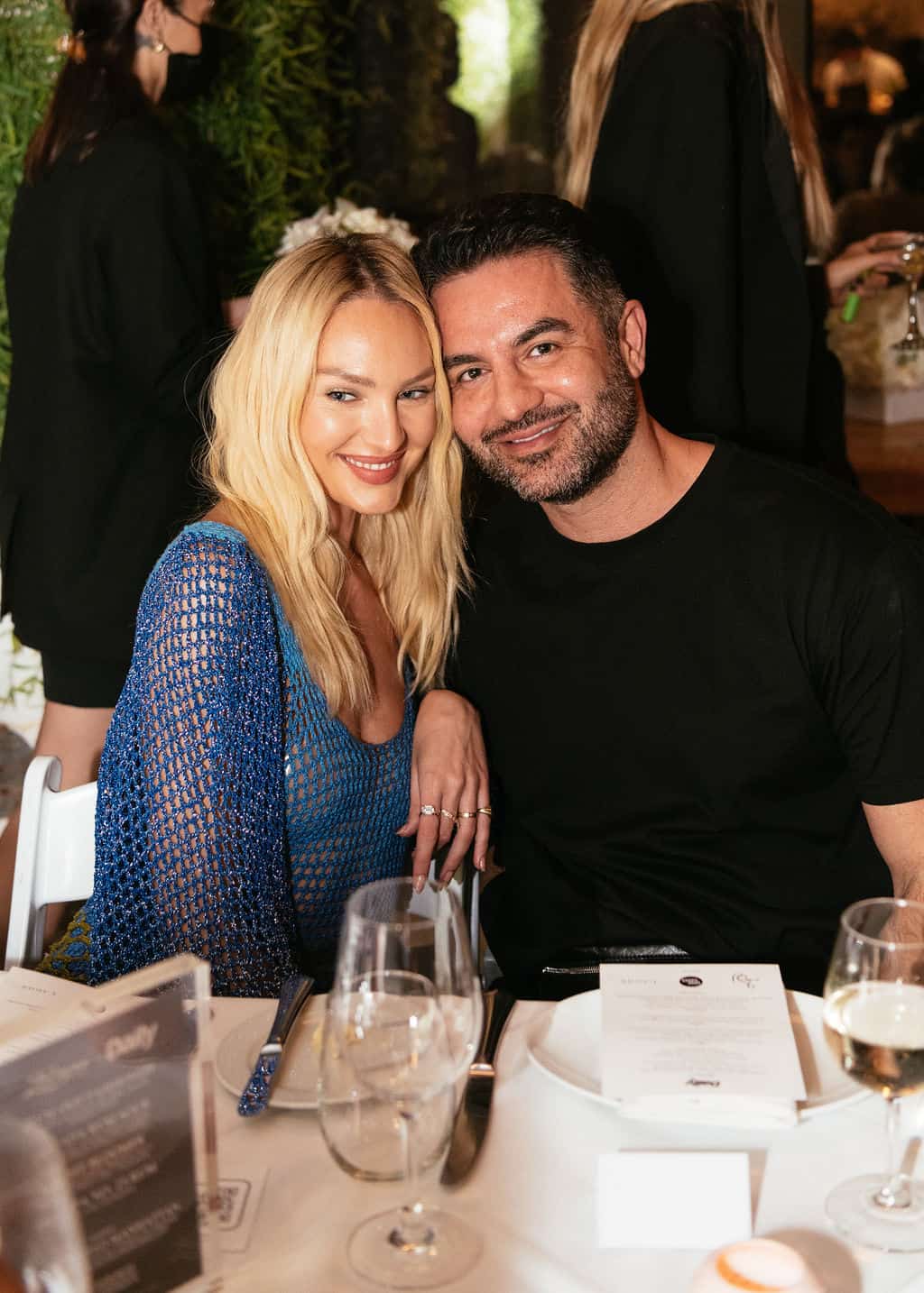 Candice Swanepoel and Ali Kavoussi (Daily Front Row)
