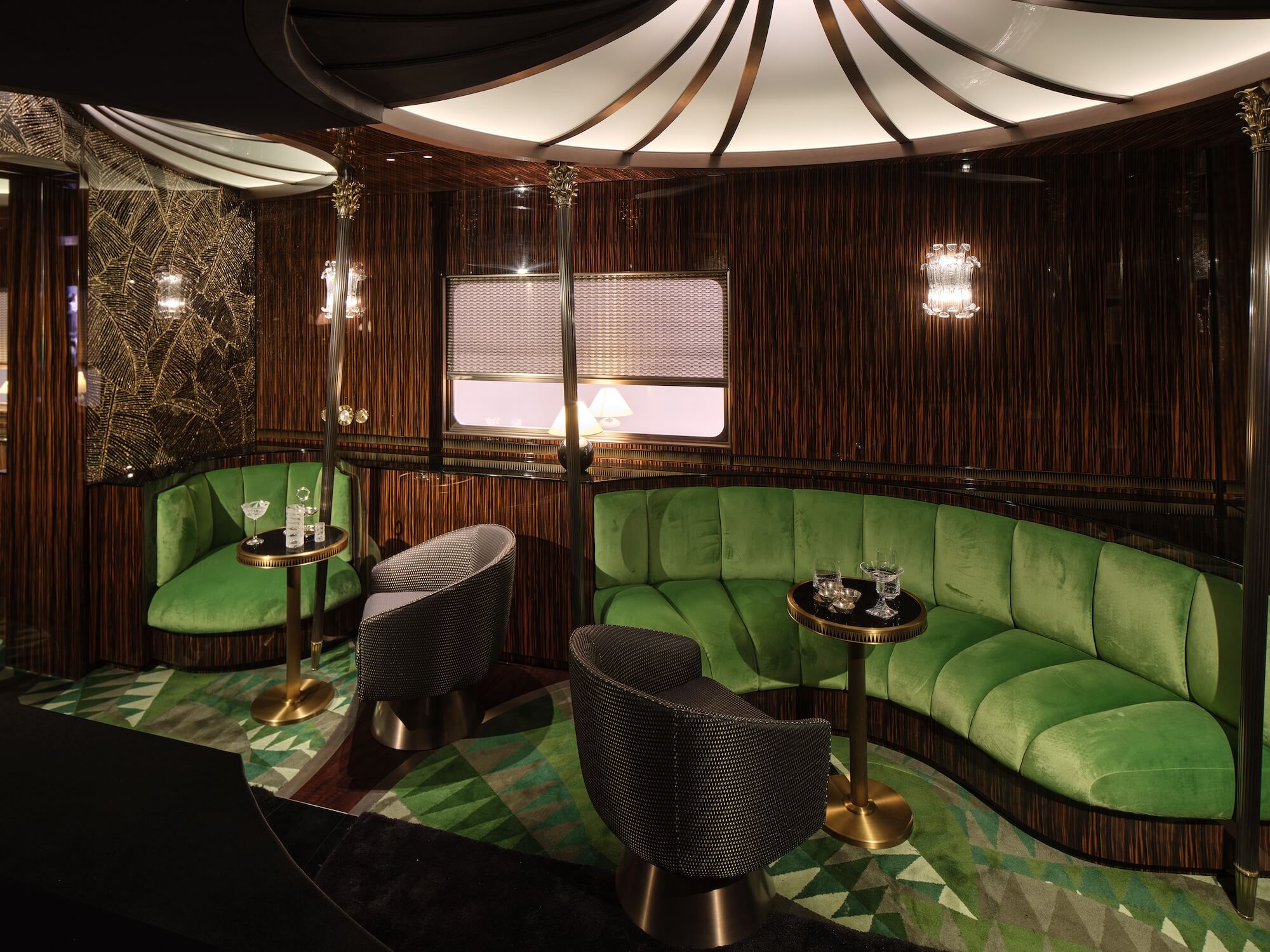 Accor Orient Express Train Car Interior