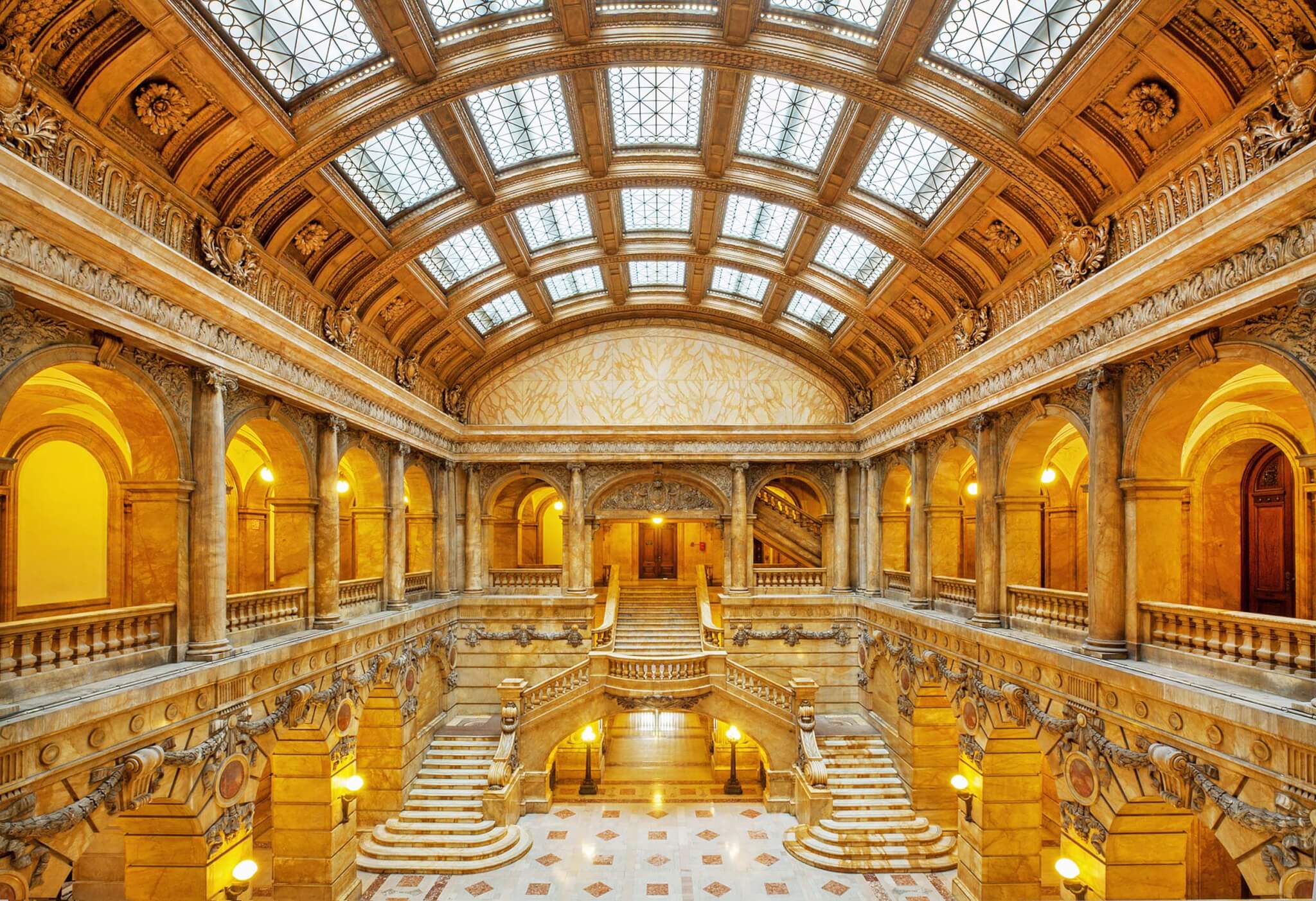NYC Surrogates Courthouse skylight-